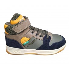 KICKERS KICKADO 972790-30-203 ΠΑΙΔΙΚΟ ΜΠΟΤΑΚΙ ΑΓΟΡΙ  ΧΑΚΙ-ΚΑΜΕΛ-ΜΠΛΕ